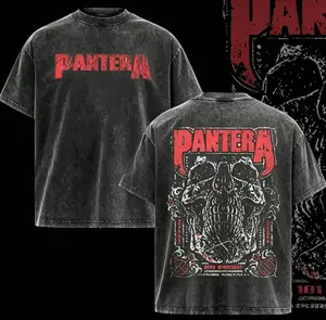 VINTAGE Pantera Shirts Unisex Adult Proof Skull T-Shirt. Music Graphic Tee, Rock Band Shirt, Retro Music Tee, Rock Music Lover Shirt, Vintage Band Shirts Casual Comfort Cotton Fabric Fit Top