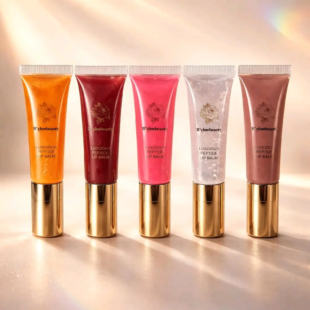 WYLOW BEAUTY-DEEPLY HYDRATING LUSCIOUS PEPTIDE LIP BALM - (5 SHADES TO CHOOSE) *Vegan, Lip Treatment*