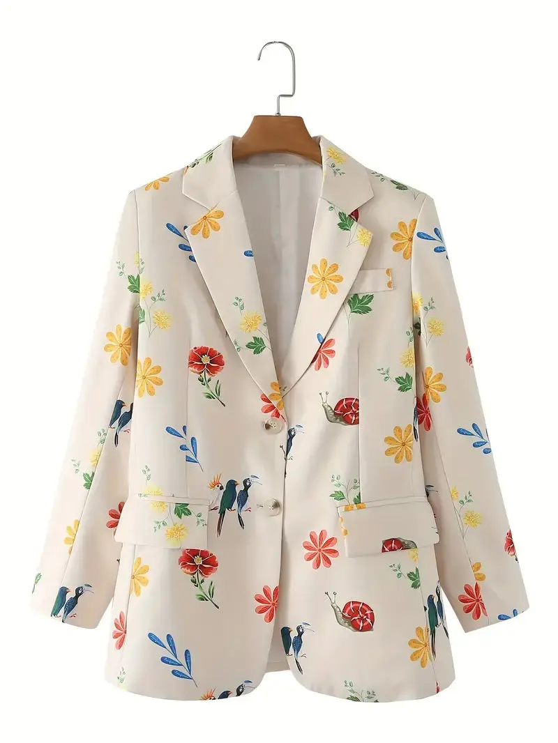 Flowers Blazer