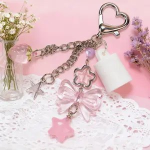 Lip Balm Gloss Keychain Cap for Summer Fridays 0.5 Oz Stylish Secure Lip Gloss Holder with Hook Loop Closure 14 Color Styles Options Perfect Gift for Her