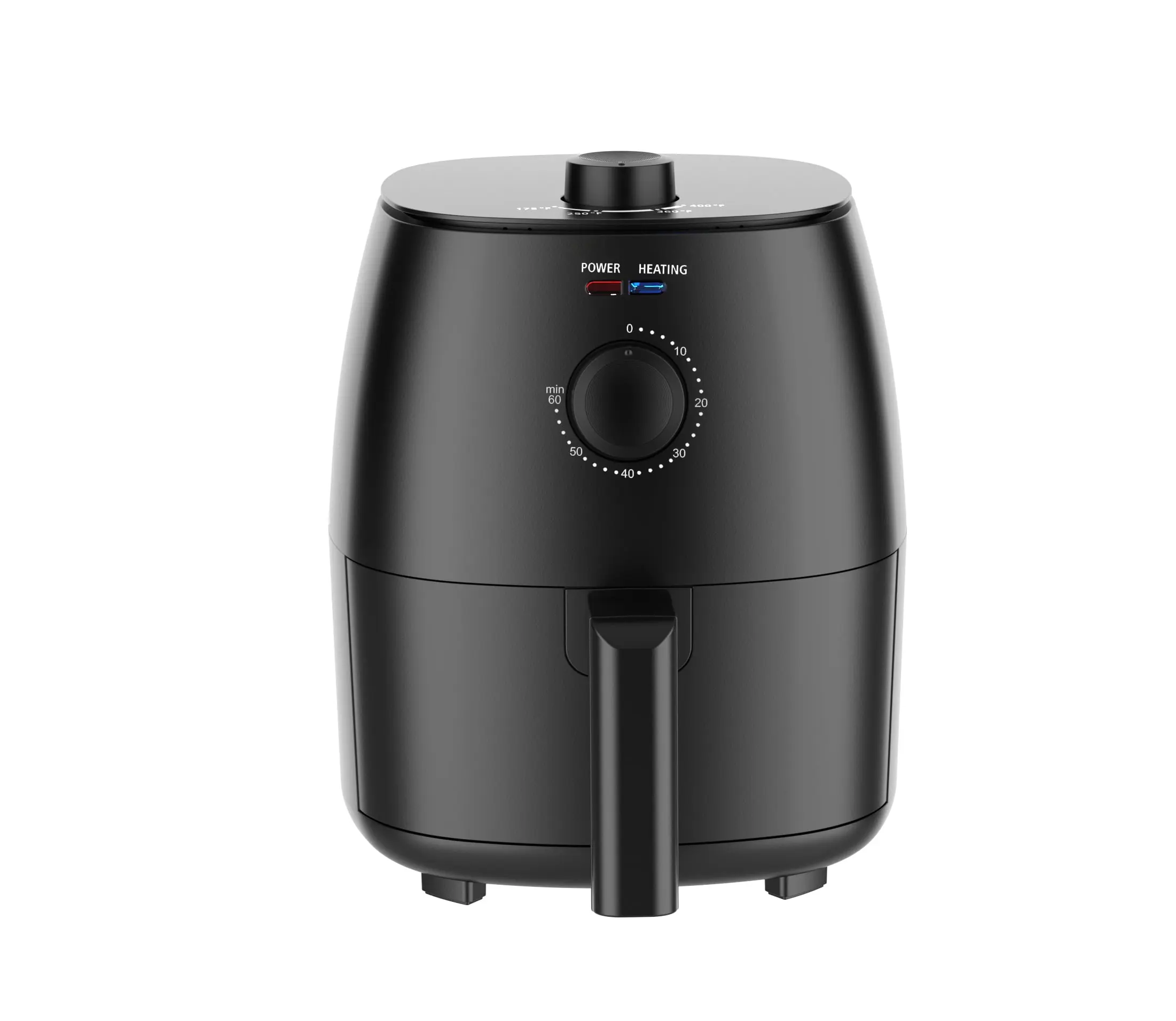 Mainstays 2.2 Qt Air Fryer in Arctic Black with Non-Stick Basket Mainstays 2.2 Qt Air Fryer in Arctic Black with Non-Stick Basket