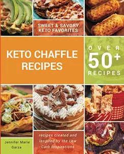 USED-Keto Chaffle Recipes by Jennifer Marie Garza (Paperback)