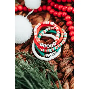 Christmas Friendship Bracelet Set