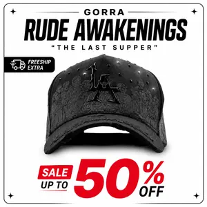 Rude Awakenings “The Last Supper” Hat – Premium Graphic Streetwear Trucker Cap