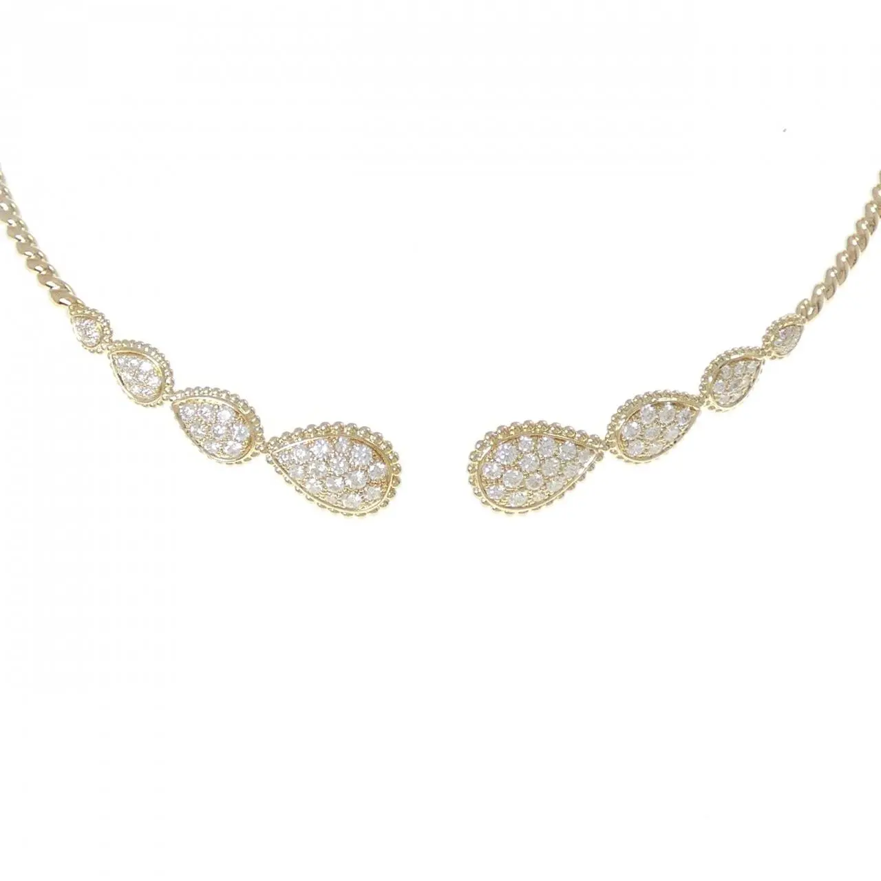 Boucheron Serpent Boheme Au750 Diamond Necklace