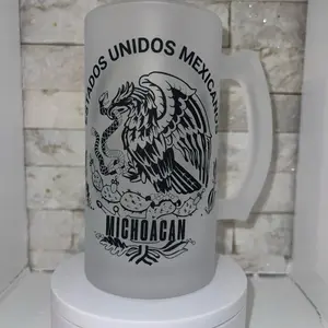 ESCUDO Frosted Mug 16 oz  Reusable Washable