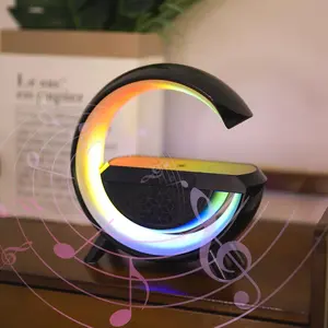 3 in 1 Wireless Charger, Multifunctional Bluetooth-compatible Speaker with Night Light, Wireless Charger Ambient Light for Bedroom