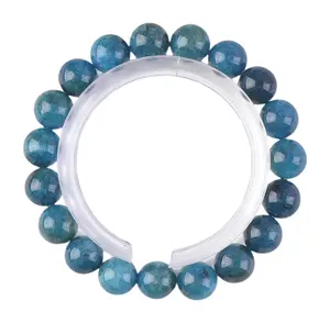 Blue apatite Fashion bracelets Handmade Wisdom Blue The Stone of Wisdom