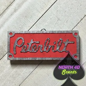 Peterbilt, old school rectangle emblem small size
