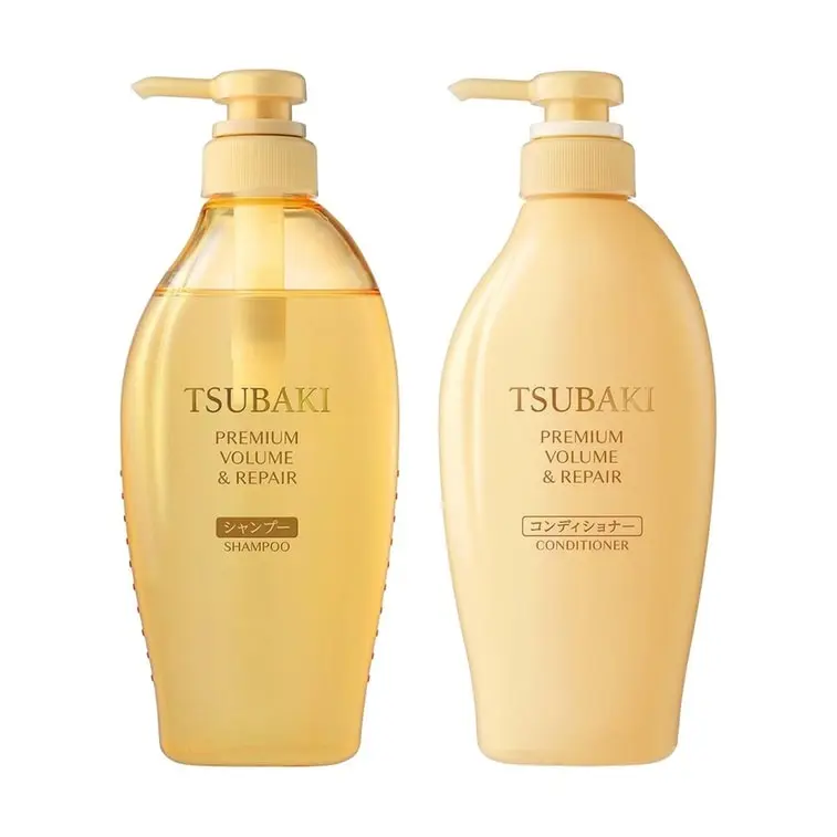 TSUBAKI Premium Repair Shampoo & Conditioner Set - 450ml+450ml, Salon Quality Hydration, Volumizing & Repair, For All Hair Types, Japanese Hair Care