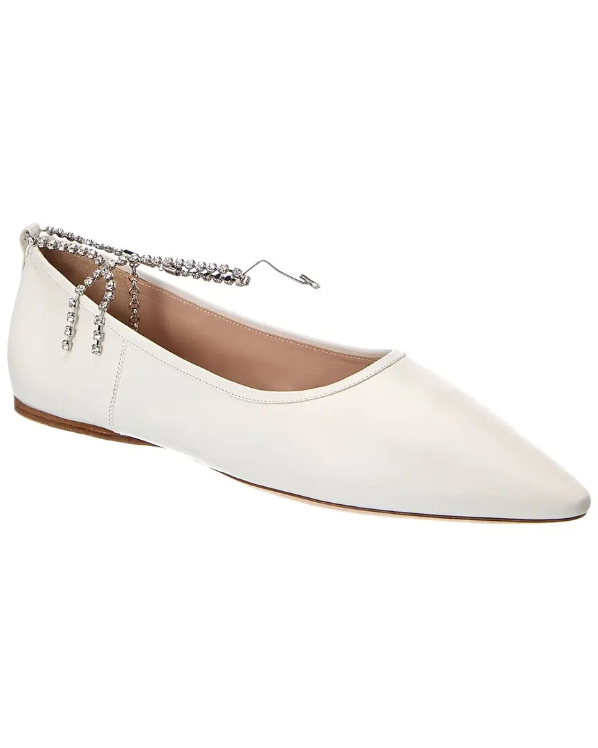Miu Miu Leather Flat