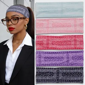 Multifunctional Fitness Headband, Vintage Pattern, Handmade Colorful Sports Headband, Suitable for Yoga and Daily Wear, Unique Design Accessory