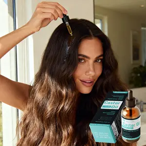 MegustaMe Ultimate Hair Secret Premium Castor Oil Serum, 30 mL — Nourishes for strength and delivers a glossy, beautiful finish