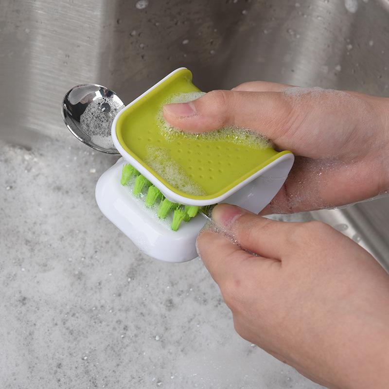 Multifunctional U-shaped Kitchen Cleaning Brush | Anti-cut Hand-Safe Knife Cutlery Cleaner | Double-sided Brush For Knife Fork Chopsticks Dishes | For Home Family Daily Kitchen Use | Safe Dishwashing Cleaning Gadget Multifunctional U-shaped Kitchen Cleaning Brush | Anti-cut Hand-Safe Knife Cutlery Cleaner | Double-sided Brush For Knife Fork Chopsticks Dishes | For Home Family Daily Kitchen Use | Safe Dishwashing Cleaning Gadget
