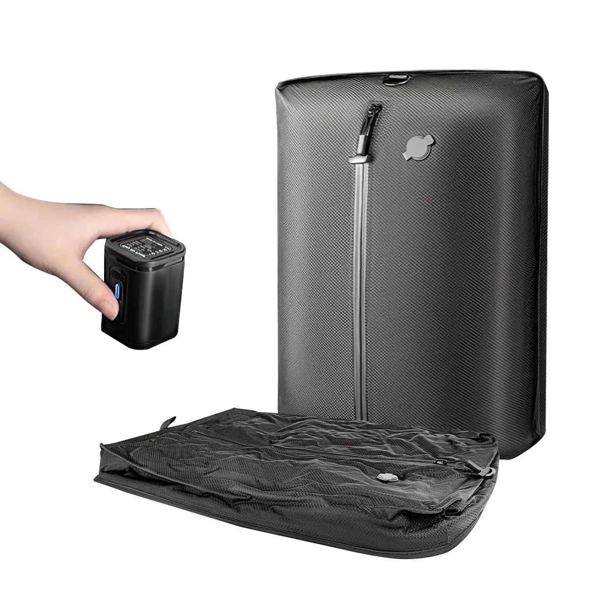 Deals for You Days Reusable Travel Vacuum Compression Bag Kit , IP67 Waterproof 33L Space Saver Organizer with Cordless Pump for Clothes, Blankets, Seasonal Storage, Suitcases & Luggage