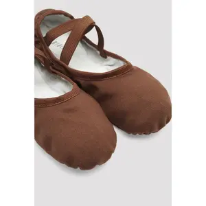 BLOCH - SO284G - Performa - Canvas Ballet Shoe - Childrens - COCOA (COA)