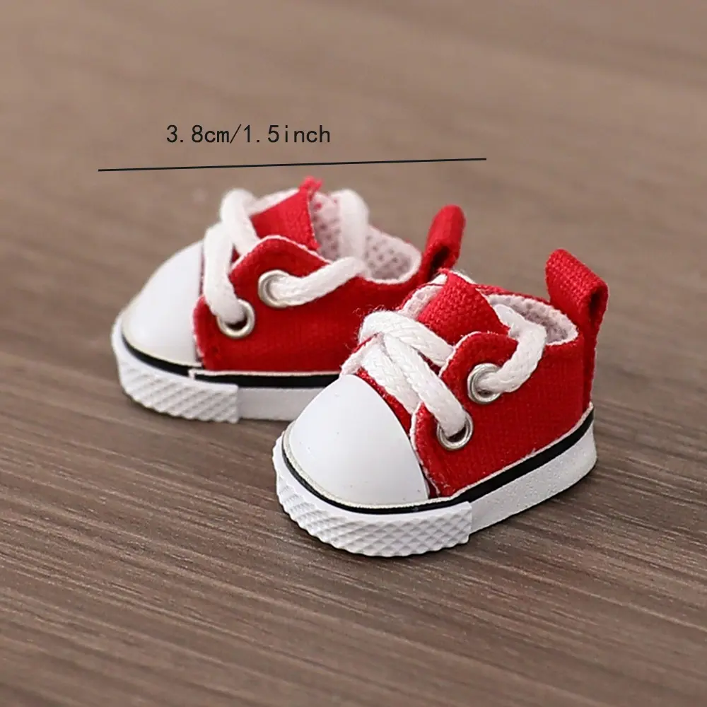 For LABUBU Shoes Suitable for 17cm Labubu Dolls Rubber Shoes Boots Toys Casual Sports Shoes Clothes for Dolls Dolls Accessories DIY Doll Toys