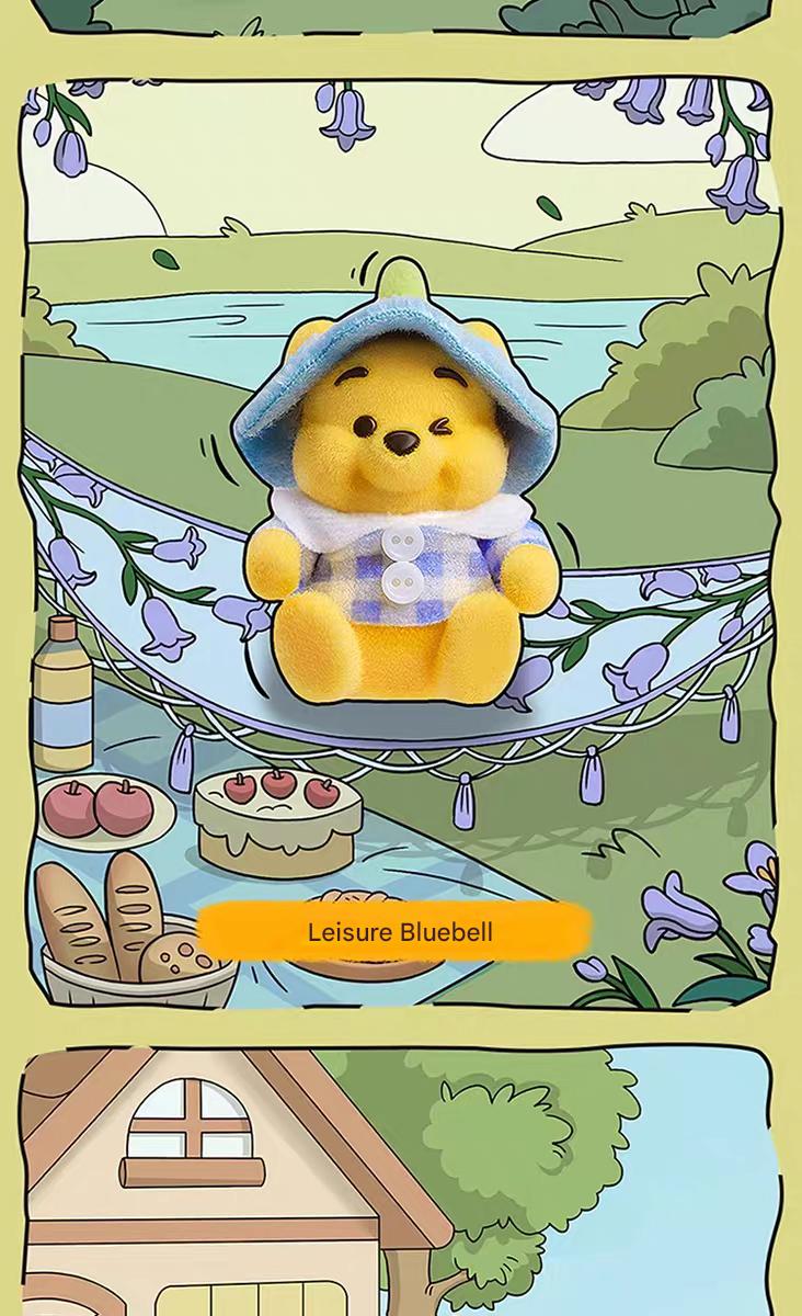 Miniso Disney Winnie the Pooh Heart Garden Series Plush Blind Box - Cute Stuffed Toy: Perfect Girls' Birthday Gift & Plush Collectible