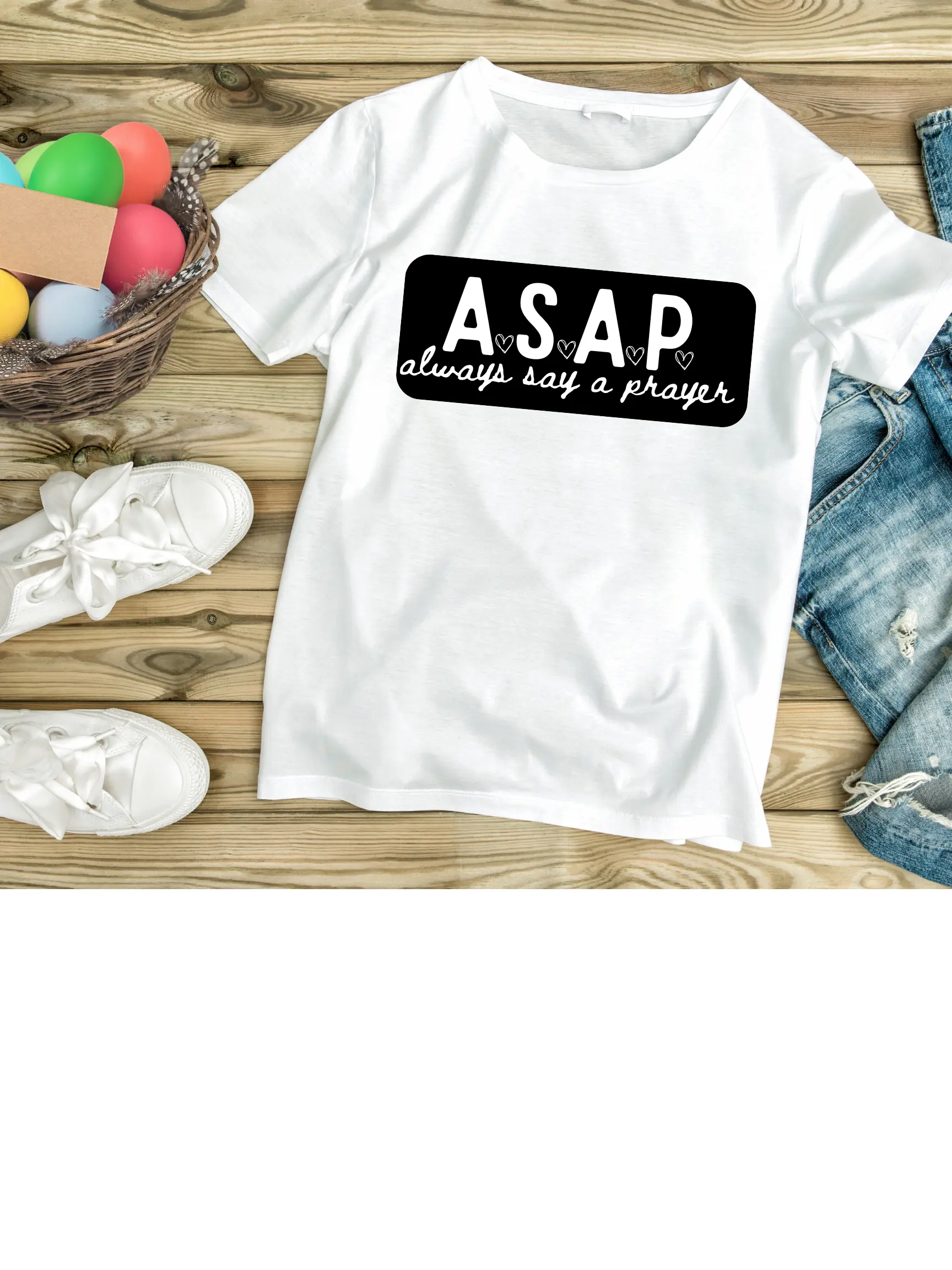 ASAP Always Say a Prayer Gildan Softstyle Cotton shirt
