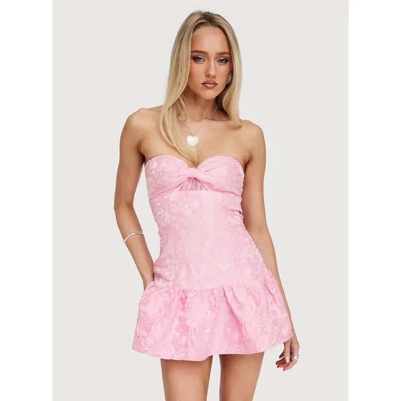 princess polly strapless flower dress - TikTok Shop