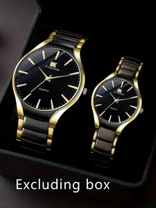 Unisex Minimalist Temperament Quartz Watch, Fashionable Watch for Couple, Trendy All-match & Exquisite Watch for Birthday Gift, Modern Fashionable Wristwatch