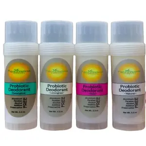 All Natural Probiotic Deodorant: Various Scents 3oz Body Care Coconut Aluminum Detox deodorant body Organic Restore