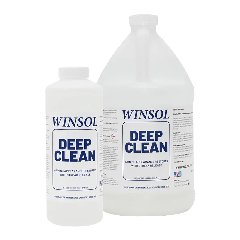 Winsol Deep Clean Awning Appearance Restorer Removes Bird Wastes & Streaks Maintains Warranties