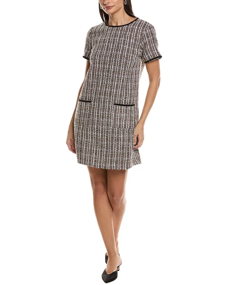 CeCe Tweed Shift Dress