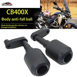 Applicable for Honda CB400X CB400F NX400 modification crash bobbins body sliders exhaust protectors and crash bars