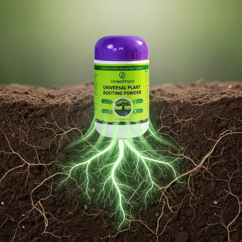 E08   Natural Rooting Hormone Powder for Balcony, Potted, and Backyard Plants – Supports Successful Planting and Healthy Root Systems