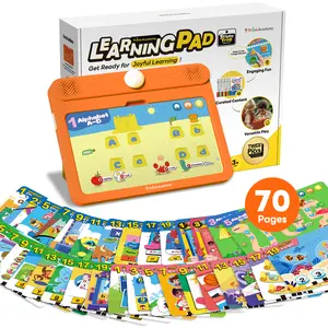 Think Academy Kids Learning Pad - 70 Themes Preschool Alphabet Learning, Educational Tablet Toys Christmas Gift for Ages 3-5