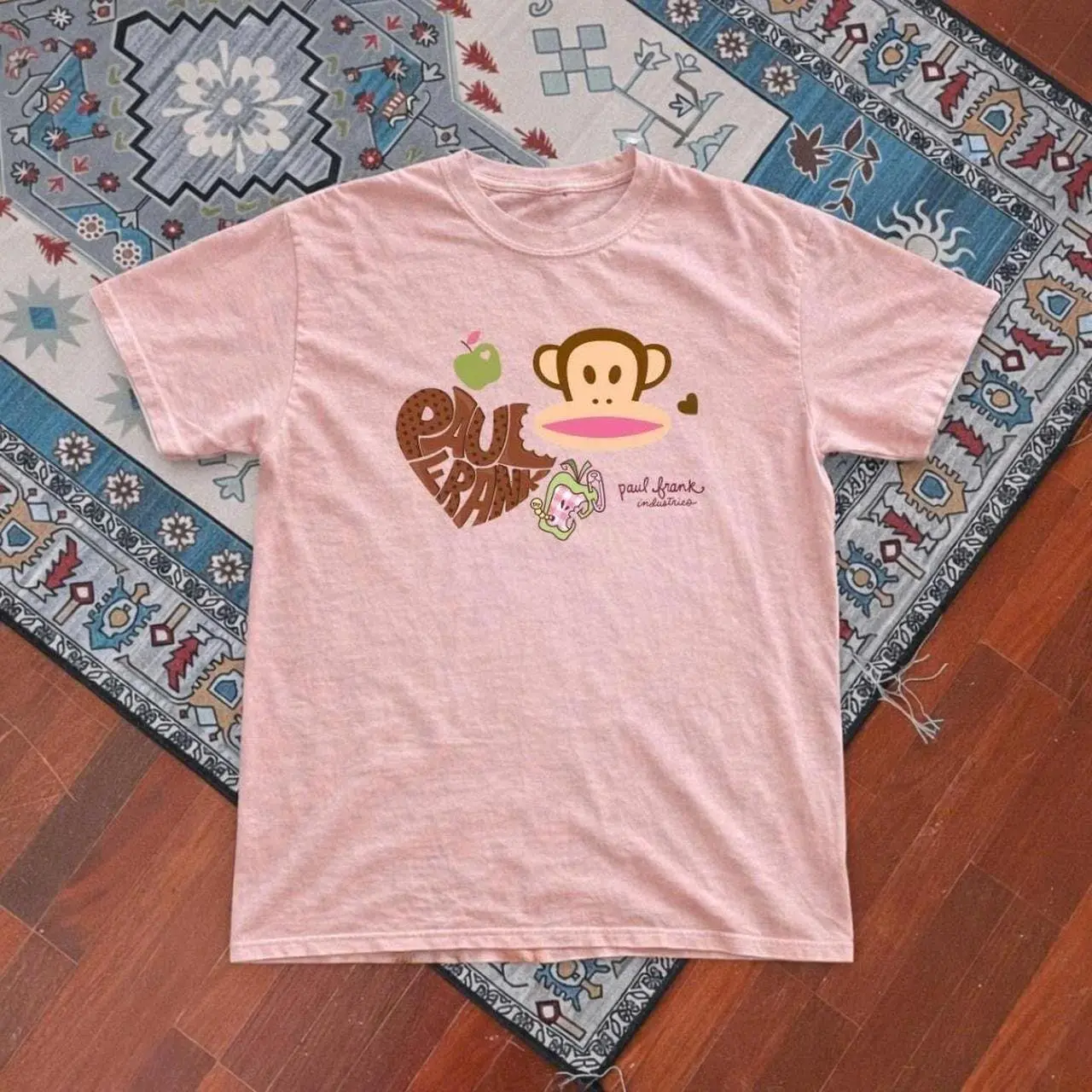 Paul Frank Graphic Baby Tee – Y2K Vintage Cartoon Aesthetic Top