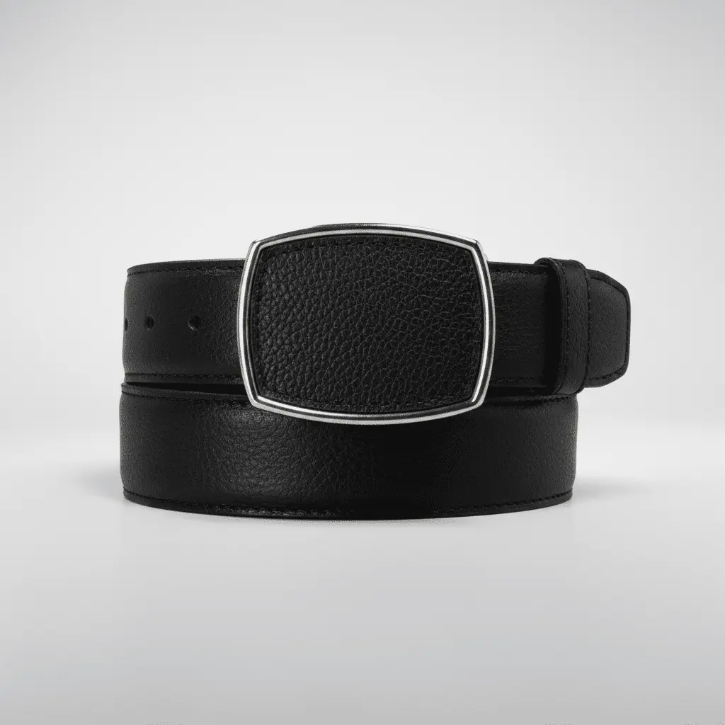 Men's Plain Premium Leather Elegant Design Dressy Belt