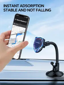 TINKSEN Magnetic Upgraded Car Phone Holder, a universal car phone holder suitable for instrument panels, compatible with iPhone, Samsung, and all Android smartphones