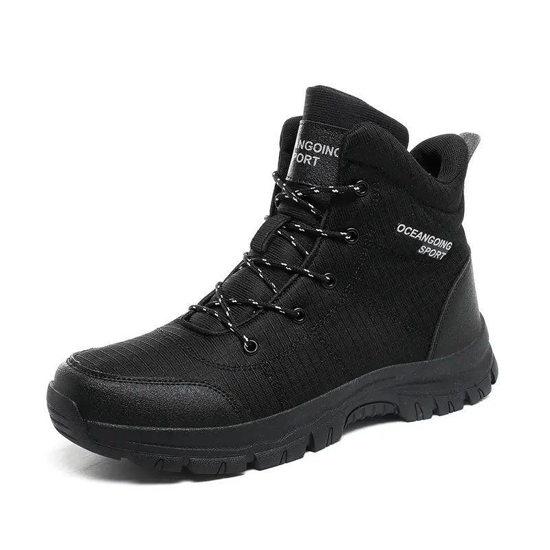 Winter Boots Warm Faux Fur Lined Snow Boots Cold Weather Outdoor Shoes Water Resistant