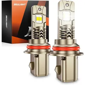 2005 Dodge Ram 1500 9007/HB5 90W 6500K White IP68 LED Headlight Bulbs 2PCS SEALIGHT L2S