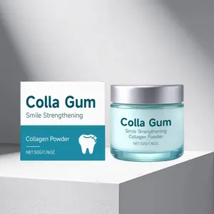 Collagen Tooth Powder for Gentle Cleaning, Freshens Smile and Removes Stains, Daily Oral Care for Healthy Teeth