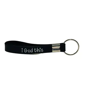 Faith Inspired 'I God This' Black Keychain | Spiritual Keychain for Daily Faith & Motivation | Inspirational Keychain with Faith Inspired Design