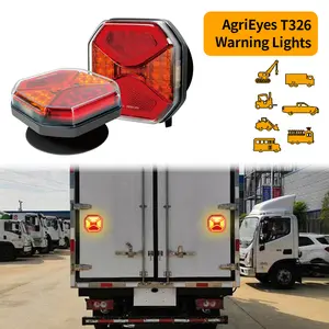 AgriEyes T326/T327/T312 Emergency Series Wireless Trailer Lights – 6 Lighting Modes, IP67, Magnetic Install AgriEyes T326/T327/T312 Emergency Series Wireless Trailer Lights – 6 Lighting Modes, IP67, Magnetic Install