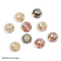 XX077015 16mm 20pcs Crown beads 