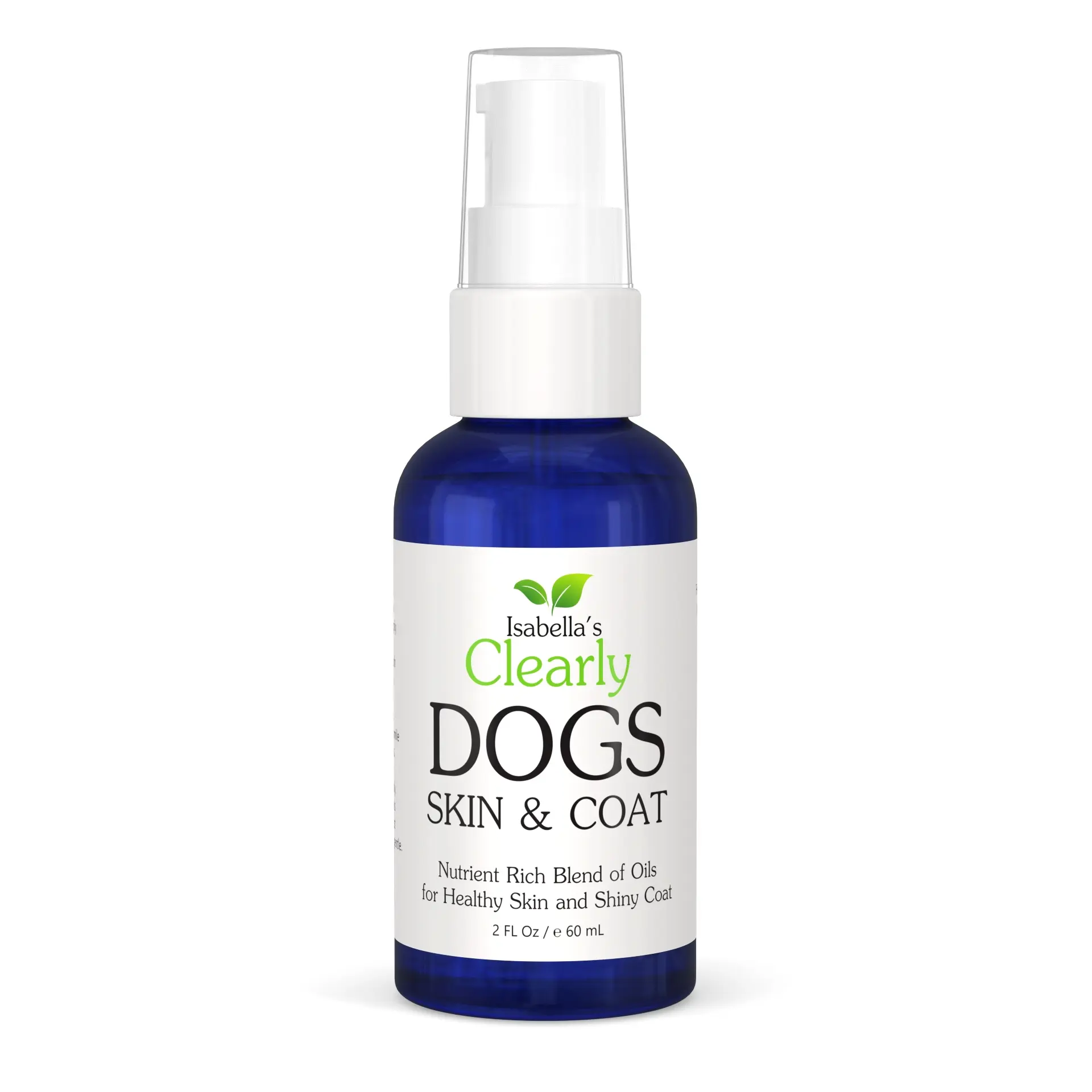 Dog Skin & Coat Oil | Natural Oil for Soft, Shiny Coat & Hydrated Skin | Plant-Based Dog Grooming Oil for Daily Care (SKIN & COAT)