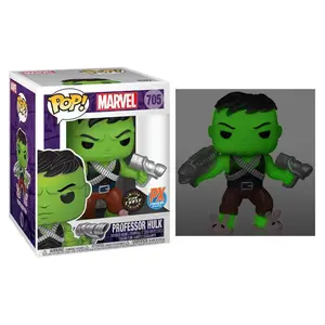 Funko POP! Marvel 6 Inch CHASE Professor Hulk #705 [Glows in the Dark] Exclusive