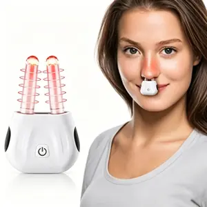 Portable Wireless Infrared Therapy Device, Adjustable Heat Pad for Nasal Comfort, Relieves Nasal Discomfort, Portable and Convenient