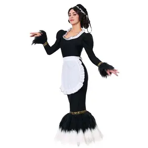 Women's French Feather Duster Costume