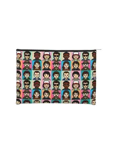 1pc Lightweight Stranger Things Makeup Bag Cosmetic Pouch Toiletry Bag with Zipper Makeup Organizer Toiletries Storage Bag Ideal for Travel Vacation Business Fitness Camping and Outdoor Use Travel Essentials Bag Makeup Organizer