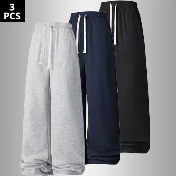 Men's Solid Thermal Lined Drawstring Waist Pants, Casual Comfy Loose Fitting Trousers for Fall & Winter, Men's Bottoms for Daily Wear, Relaxed Fit Menswear Socks Beige pantalones para hombre cargopantsmen pantalones para el frio men's work pants