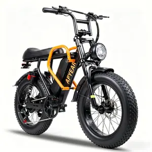 Electric Bike 1500W Peak Motor,Top Speed 30 MPH, Range 40-60 Miles, 48V Removable Battery E-Bike, Adults Up to 400 lbs, 20-Inch Fat Tires Electric Bicycle, Suspension ebikes, LED Headlights, Adult ebike