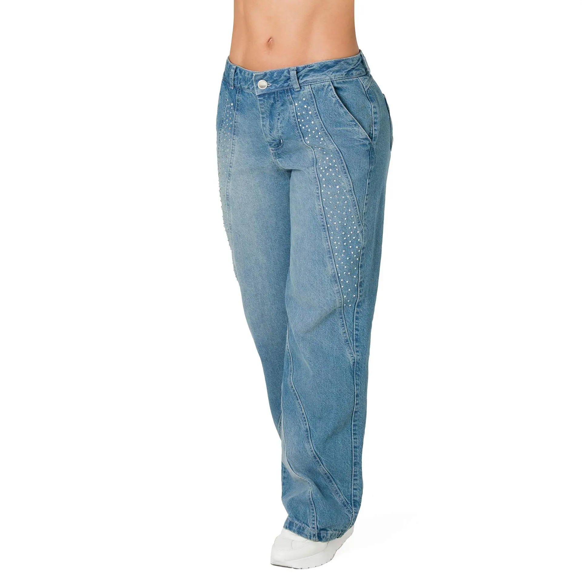 Jeans Bota Recta 52725PDR-B
