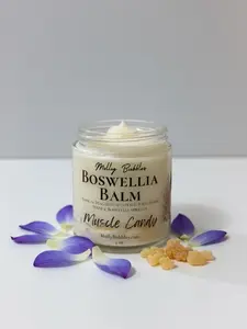 Boswellia Balm 'Muscle Candy' Peppermint & Vanilla (Magnesium | MSM | Boswellia Serrata) Lotion cream