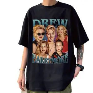 Personalize Limited Drew Barrymore Vintage T-Shirt, Gift For Women and Man Unisex T-Shirt